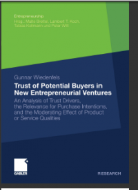 Trust of Potential Buyers in
New Entrepreneurial Ventures