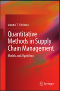 Quantitative Methods in Supply Chain Management