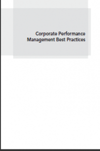 Corporate Performance Management Best Practices