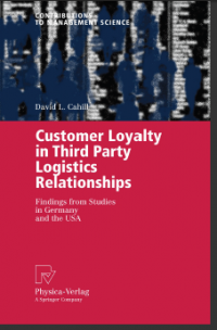 Customer Loyalty
in Third Party
Logistics Relationships