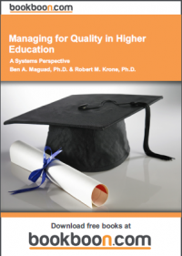 Managing for Quality in Higher Education: A Systems Perspective